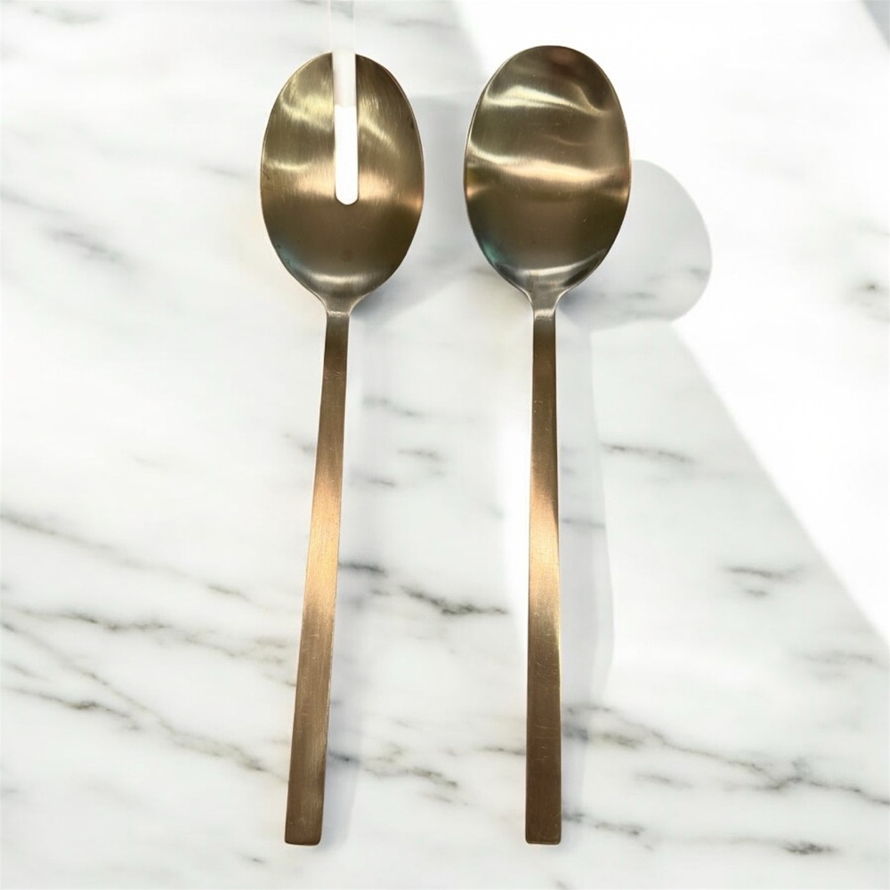 Two Piece Luxe Salad Server Utensils